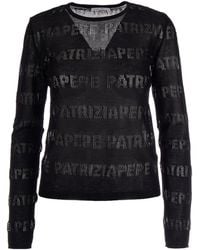 Patrizia Pepe - Long-Sleeve Sweater - Lyst