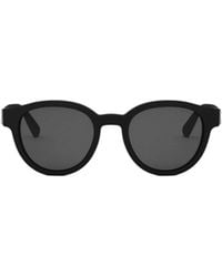 BVLGARI - Bulgari Round Frame Sunglasses - Lyst
