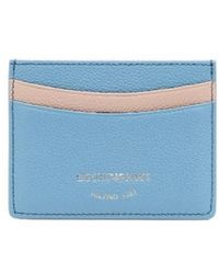 Emporio Armani - Tumbled Leather Card Holder - Lyst
