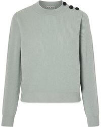 Blazé Milano - Racka Ribbed-Knit Wool And Cashmere-Blend Sweater - Lyst