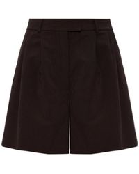 Lacoste - Pleated-Design Tailored Shorts - Lyst