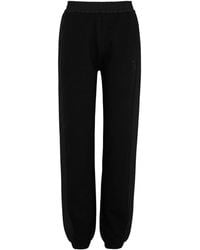 Moncler - Elastic-Waisted Tapered Sweatpants - Lyst