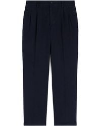 Aspesi - Straight-Leg Mid-Rise Pants - Lyst