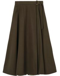 Burberry - Belina Belted Maxi Skirt - Lyst
