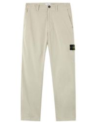 Stone Island - Regular-Fit Chino Trousers With Snap-Flap Pocket - Lyst