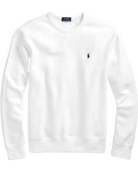 Polo Ralph Lauren - Pony Embroidered Crewneck Sweatshirt - Lyst