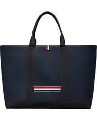 Thom Browne - Striped Medium Tool Tote Bag - Lyst