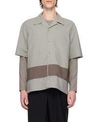 Craig Green - Panelled Short Sleeve Shirt - Lyst