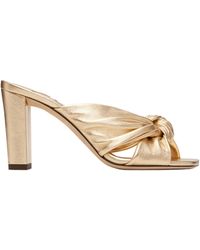 Jimmy Choo - Open-Toe High-Heeled Sandals - Lyst