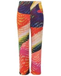 Pleats Please Issey Miyake - Pleats Please Issey Miyake Voyager Pleated Trousers - Lyst