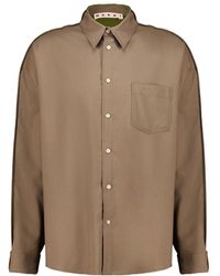 Marni - Two-Toned Shirt - Lyst