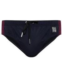 DSquared² - Drawstring Swim Trunks - Lyst