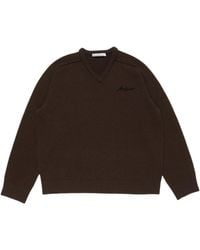 Acne Studios - V-Neck Jumper - Lyst