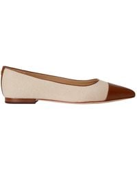 Ralph Lauren - Solid Color Ballet Pumps - Lyst