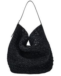 TOTEME - Totême Belt Detailed Top Handle Tote Bag - Lyst