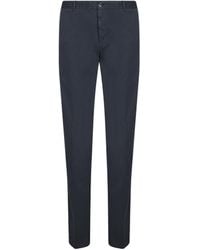 Incotex - Slim Cut Zip Pants - Lyst