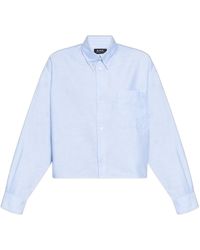 A.P.C. - Long-Sleeved Button-Up Shirt - Lyst