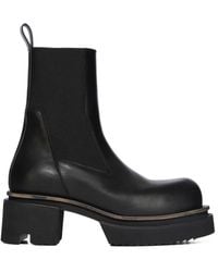 Rick Owens - Beatle Bogun Platform Chelsea Boots - Lyst