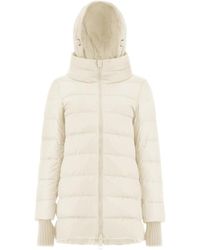 Herno - Zip-Up Hooded Down Jacket - Lyst