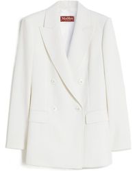Max Mara - Studio Grembo Double-Breasted Blazer - Lyst