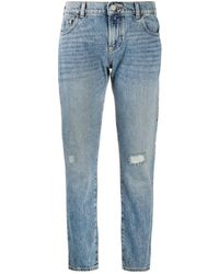 Emporio Armani - Multi-Pocket Jeans - Lyst
