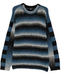 Paul Smith - Gradient-Effect Striped Sweater - Lyst