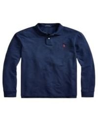Polo Ralph Lauren - All Fits Mesh Long-Sleeved Polo Shirt - Lyst