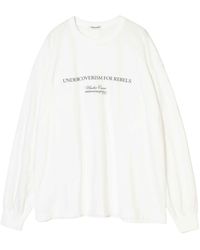 Undercover - Slogan-Print Long-Sleeve Sweatshirt - Lyst