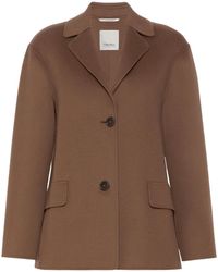 Max Mara - Wool Single-Breasted Blazer - Lyst