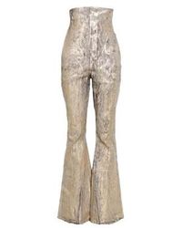 Rick Owens - Colorful Denim Flared Pants - Lyst