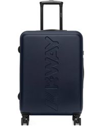 K-Way - Medium Travel Rigid Trolley Case - Lyst