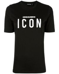 DSquared² - Logo Details T-Shirt - Lyst