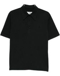 MM6 by Maison Margiela - Logo-Embroidered Polo Shirt - Lyst