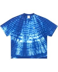 Marcelo Burlon - County Of Milan Aop Soundwaves Printed Crewneck T-Shirt - Lyst