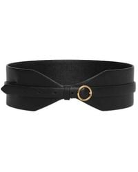 Alaïa - Alaïa Double Large Buckle Belt - Lyst