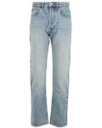 Isabel Marant - Daya Logo Patch Cropped Jeans - Lyst