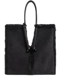 Bottega Veneta - Bolster Knot Detailed Tote Bag - Lyst