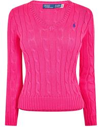 Polo Ralph Lauren - Cable Knit Sweater - Lyst