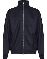 Jil Sander - Zip-Up High Collar Jacket - Lyst