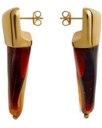 Bottega Veneta - Large Prisma Earrings - Lyst