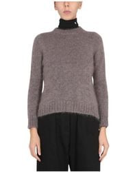 Raf Simons - Logo Patch Crewneck Jumper - Lyst