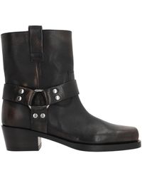 Paris Texas - Roxy Square Toe Ankle Boots - Lyst