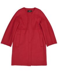 Weekend by Maxmara - Round-Neck Coat - Lyst