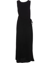 MM6 by Maison Margiela - Belted Sleeveless Maxi Dress - Lyst