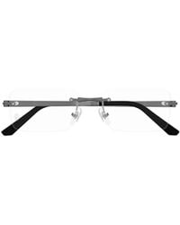 Cartier - Rectangle Frameless Glasses - Lyst