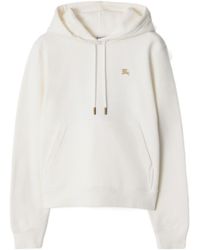 Burberry - Ekd Embroidered Drawstring Hoodie - Lyst