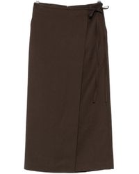 DUNST - Maxi Wrap Skirt - Lyst
