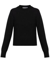 Jil Sander - Long Sleeved Crewneck Knitted Jumper - Lyst