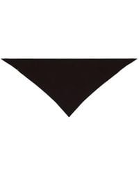 Brunello Cucinelli - Fine-Knit Triangular Scarf - Lyst