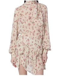 Isabel Marant - Floral Ruffled Shirt - Lyst